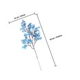 thumbnail image 2 of SWETRACE 3Ud Ramos Simulados De Flores De Azul Para Duradera Y Natural, 2 of 6