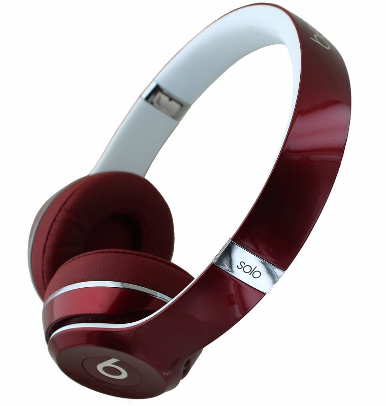 beats solo 2 luxe edition red