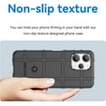 thumbnail image 4 of Slim Fit Durable Phone Case for Redmi 12, Case for Redmi 12R,Rugged Shield Outdoor Case with Military Grade Shockproof Camera Lens Protection Case for Redmi 12/12R, HD Black, 4 of 7
