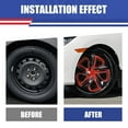 thumbnail image 2 of 4PCS/Set Hubcap Compatible with 2016-2025 Honda Civic Sedan,16" Wheel Rim Cover Compatible with Steel Wheels,Snap on Installation,Black Lacquer & Red Lacquer, 2 of 7