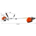 thumbnail image 3 of 52cc Weed Wacker Gas Powered,3 in 1 Multifunction, String Trimmer, 8 inch Weed Wacker Attachments Heads,10" Metal 3T Blade,Rubber Handle , Shoulder & Strap Included, EPA Compliant, 3 of 15