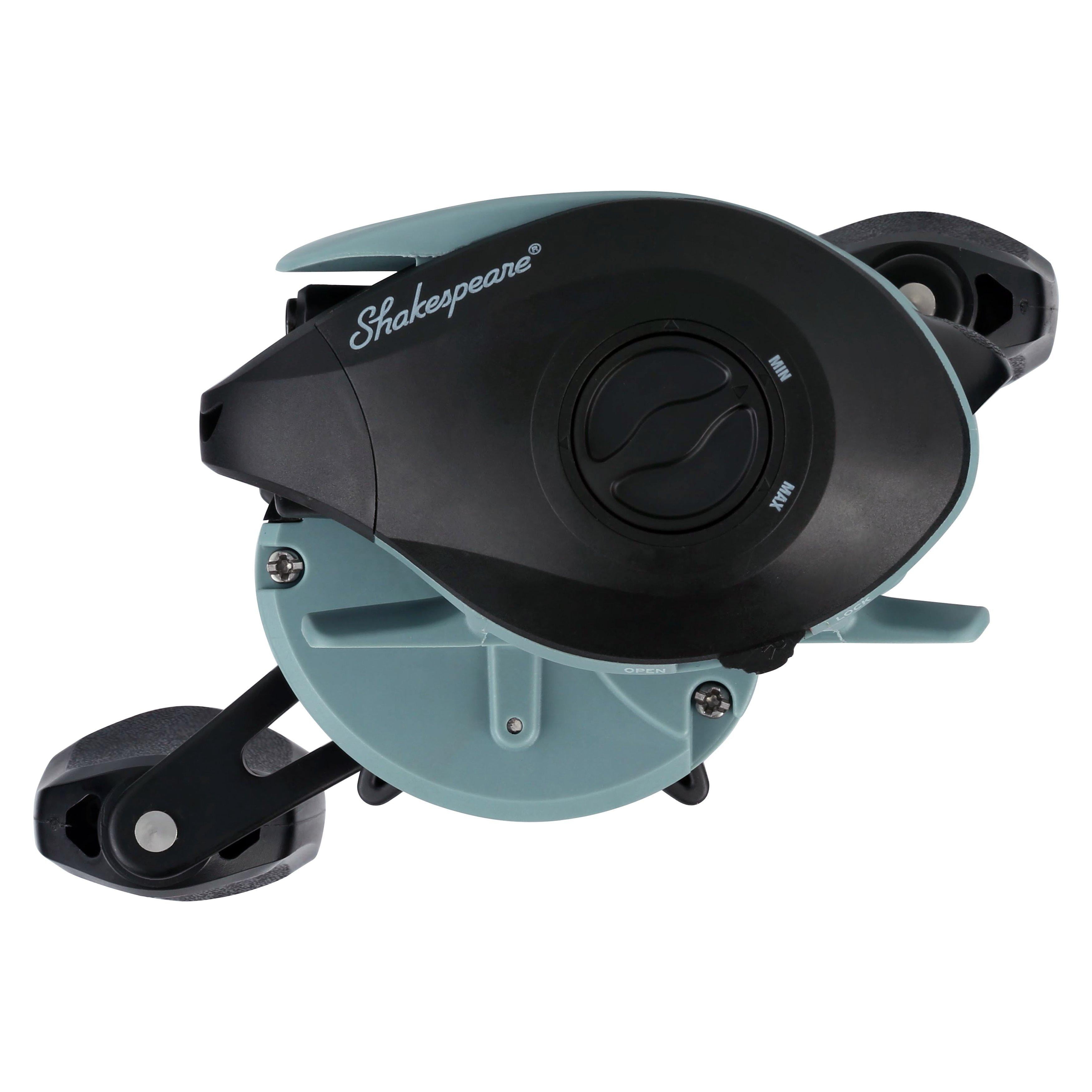 Shakespeare Excursion Low Profile Baitcast Fishing Reel, Right-Handed