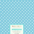 thumbnail image 2 of Waverly Inspirations Cotton 18" x 21" Fat Quarter Medium Dot Aqua Print Fabric, 1 Each, 2 of 2