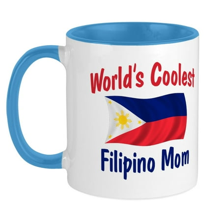 

CafePress - Coolest Filipino Mom Mug - Ceramic Coffee Tea Novelty Mug Cup 11 oz