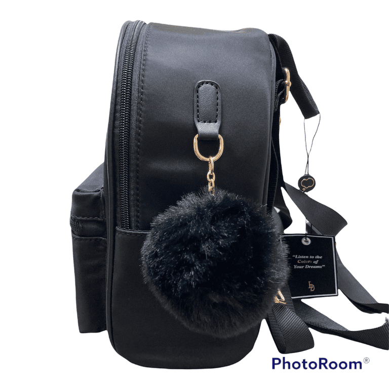 Like Dreams Black Mini Backpack Purse Vegan Faux Leather Daypack like dreams | Bags | Like Dreams Black Mini Backpack Purse  main image 3