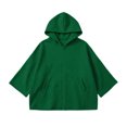 thumbnail image 3 of Jalioing Teen Girls Zip Up Hoodies Fashion Loose Solid Long Sleeve Hooded Jacket Casual Basic Fall Outerwear with Pocket, 3 of 5
