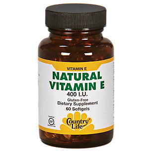 Country Life Vitamins - VITAMINE E 400 UI 60 Softgel