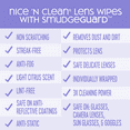 thumbnail image 3 of Nice 'N Clean Smudgeguard Glasses Cleaning Wipes, Pre-Moistened Lens Wipes (100), 3 of 16