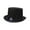 L for Adult, variant on Segolike Black Top Hat Magician Felt Top Hat Headwear Adults Unisex Funky Cap Dress up Steampunk Top Hats Fedoras for Carnival, Party L for Adult