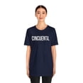thumbnail image 3 of Cincuenta. Spanish 50th Birthday Fiesta/party Feliz cumpleaños. tshirt, 3 of 5