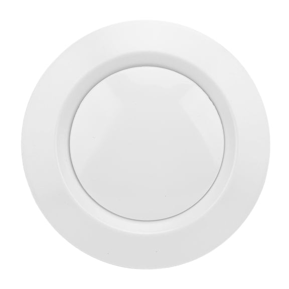 YAHHU 75mm Adjustable ABS Round Vent Cover – Durable, Stylish Ceiling Diffuser for Bathroom, Living Room & Bedroom – Easy Airflow Control
