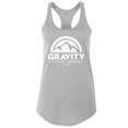 thumbnail image 1 of Gravity Outdoor Co. Womens Camisenta Camiseta sin mangas - Logo blanco - Gris de Heather - M Gravity Outdoor Co. Camiseta sin mangas, 1 of 1