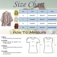 thumbnail image 3 of Icvfdpl Women'S Summer Linen V Neck Embroidered T Shirt Vintage Asymmetrical Placket Pullover Thin Loose Fit Blouse With Short Sleeves, 3 of 5