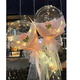 thumbnail image 2 of Paquete 50 Globos Burbuja Transparentes Bobo Pvc 24 Pulgadas Xtellar blanco, 2 of 3