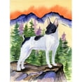 thumbnail image 1 of Rat Terrier Canvas Flag - House Size, 28 x 40 in., 1 of 1