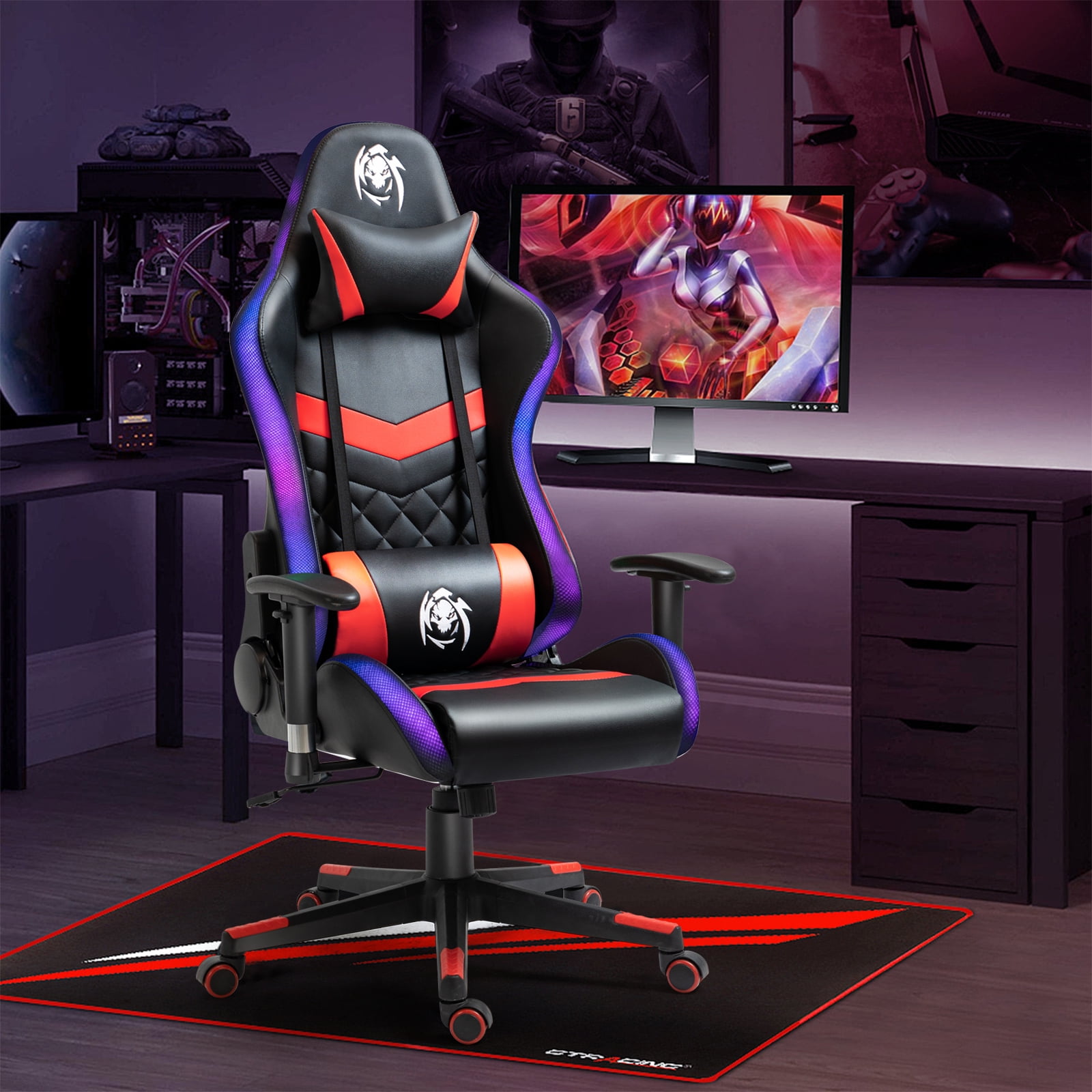 CYLO Adjustable & Lumbar Support Gaming Chair - CYLO®