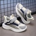 thumbnail image 7 of Ticikt Kids Breathable Hook & Loop Sneakers Mesh Lightweight Easy Walk Casual Sport Strap Athletic Running Shoes for Boys Girls,Color:Beige,Size:32, 7 of 7