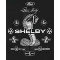 thumbnail image 6 of JH Design Men's Shelby Cobra T-Shirt Short Sleeve Black Crew Neck Shirt, 6 of 7