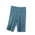 thumbnail image 2 of Royisotas Tummy Control Women Shorts Plus Slim Summer Casual Capris Shorts Elastic High Waist Solid Color Shorts, 2 of 3