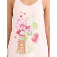thumbnail image 3 of Strawberry Shortcake Women's Sleep Tank Dress, Sizes XS-3X, 3 of 4
