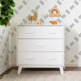 thumbnail image 3 of Babyletto Scoot 3 Drawer Dresser with Removable Changing Tray in White, 3 of 7