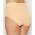 thumbnail image 2 of Women's Bali DFPC61 Passion For Comfort Brief Panty (Soft Taupe w/ Lace 9), 2 of 2