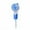 1-Blue, variant on Daiosportswear Handheld Fan Summer Portable Carry Small Fan Rechargeable Household Small Fan Student Dormitory Outdoor Gift Fan Light Sound Low Noise