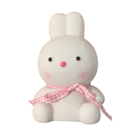 

Decorative Night Lights For Adults Funny Office Desk Room Bedroom Cute LED Light Without Plug In Girl Heart Creative Cartoon Rabbit Decoration Bedside
