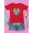 thumbnail image 3 of Colorful Heart Cheetah Print T-Shirt Juniors -Image by Shutterstock,  Medium, 3 of 4
