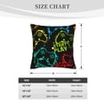 thumbnail image 4 of Bingfone Play Game Start Linen Throw Pillow Covers Cushion Case Pocket Button Vintage Farmhouse Pillowcase for Sofa Couch Bed 18"x18", 4 of 9
