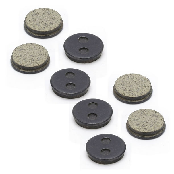 Pastillas De Freno De Disco, 4 Pares De Pastillas De Freno De Disco De Bicicleta Semimetálicas De Resina Resistentes Al Desgaste Para Bicicleta Eléctrica De Montaña Para