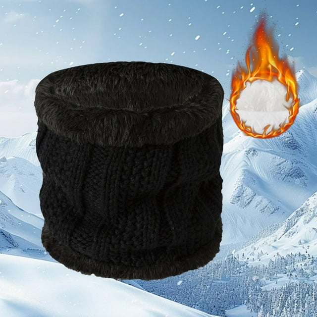 Cou Chaud d'Hiver pour Femmes avec Velours Épais pour Froid et Cyclisme