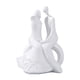 thumbnail image 1 of Estatua de pareja de amantes, escultura moderna, colección decorativa, adorno de escritorio para sentarse, 1 of 9