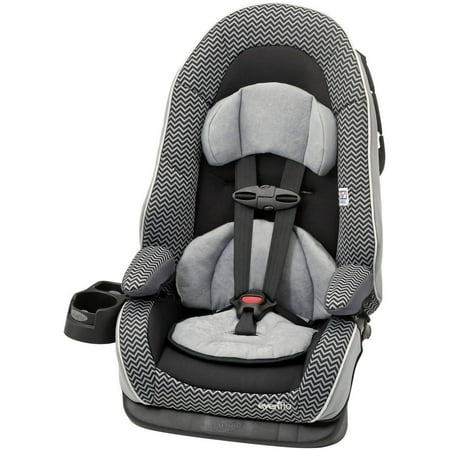 Evenflo Chase LX Harness Booster Car Seat, Grey