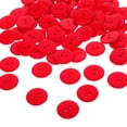 thumbnail image 5 of OUNONA Red Resin Buttons for DIY Crafts 100pcs 2 Holes Stylish Round Design Convenient for Sewing Projects, 5 of 8