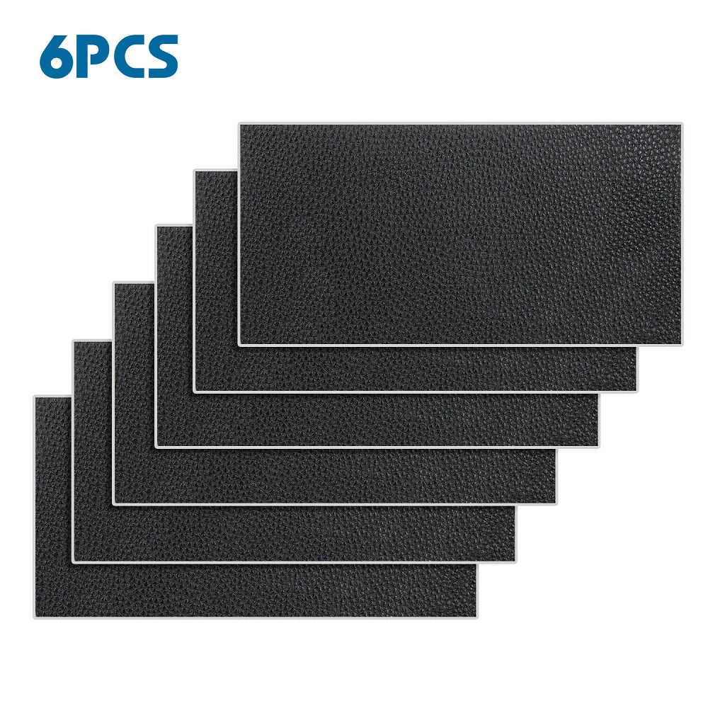 6 Pcs Leather Repair Kit Patch Car Seat Upholstery Filler 