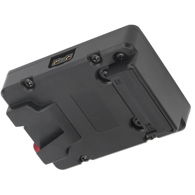 D-Tap Output Plate, Compatible Camera Battery Plate V-Lock Mount Battery Plate Simple Operation V-Lock Battery Mount For Fixed Equipment