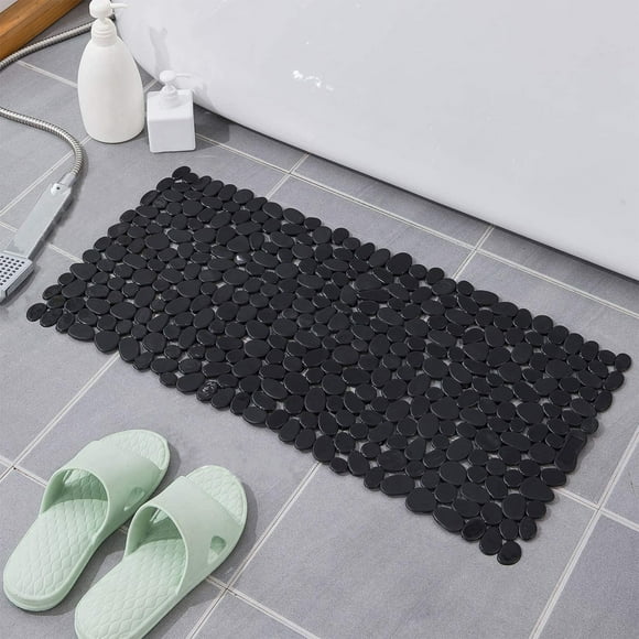 Rvkxad Large Rubber Bath Mat, Non-Slip Shower Floor Rug with Massage, Quick Dry Bathroom Carpet, Shower Mat