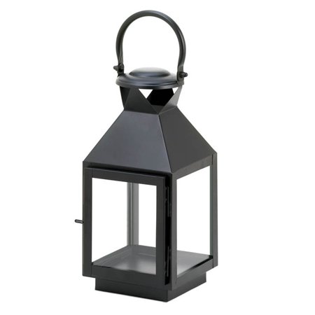 Decorative Candle Lanterns Small Iron Patio Outdoor Black Candle