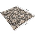 thumbnail image 2 of Pioneer Flower Floral Print Pattern Blanket,Comfortable Soft Lamb Wool Throw Blanket,All Season,Warm Lightweight Blankets for Sofa Bed Couch Living Room Chair,50"x60", 2 of 4
