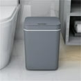 thumbnail image 3 of Lloopyting Clearance Kitchen Trash Can Self-Sealing And Self-Changing 4.22 Gallon Trash Can | Automatic Open Lid And Mo Garbage Can Cleaning Supplies White, 3 of 9