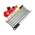 thumbnail image 1 of Rtyweth 1set Paint Brush Extender Paint Roller Extension Pole Clam Tool Telescopic Tools lti-Angle for painting Paint Rod Handle, 1 of 8