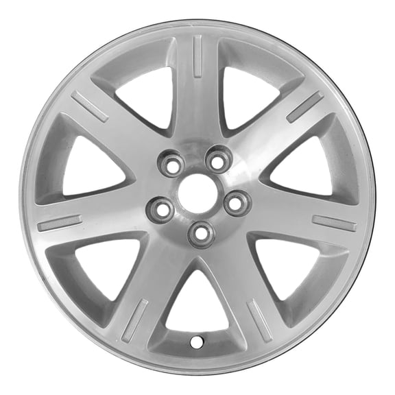 Remanufactured Machined and Painted Silver Aluminum Wheel 17 x 7 fits 2007-2008 Chrysler 300