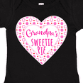 thumbnail image 4 of Inktastic Grandpa's Sweetie Pie with Pink Hearts Boys or Girls Baby Bodysuit, 4 of 5