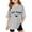 Grey, variant on Girls American Flag 250th Anniversary T Shirt Kids 2026 Patriotic Short Sleeve Crewneck Tee