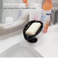 thumbnail image 3 of Kunmingshisd (120x83x90mm)Jabonera de Cerámica para Ducha, Jabonera con Drenaje, Jabonera de Drenaje Rápido, Impermeable, para Cocina y Baño, Accesorios de Baño (Negro), 3 of 5