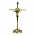 thumbnail image 1 of Crucifijo de pie Sunnimix Cruz de pared bronce, 1 of 8
