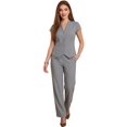 thumbnail image 1 of Conjunto 2 Piezas, Chaleco Entallado y Pantalón Cómodo, Estilo Casual Chic para Mujer, 1 of 5