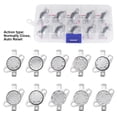 thumbnail image 5 of 10 piezas Termostato NC KSD301 90-150°C (194-302°F) Interruptor de Control Térmico 90 95 100 105 110 115 120 130 140 150°C, 5 of 5