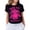 Black-10, variant on Inspiring Breast Cancer Shirts for Women Fight Cancer Stylish Pink Ribbon T Shirt